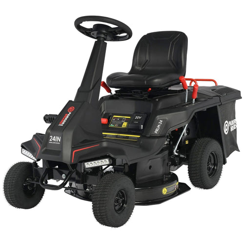 24″ Compact Ride-On Petrol Lawn Mower – Mulching, Catch Box, Adjustable Height, 4-Gears plus reverse