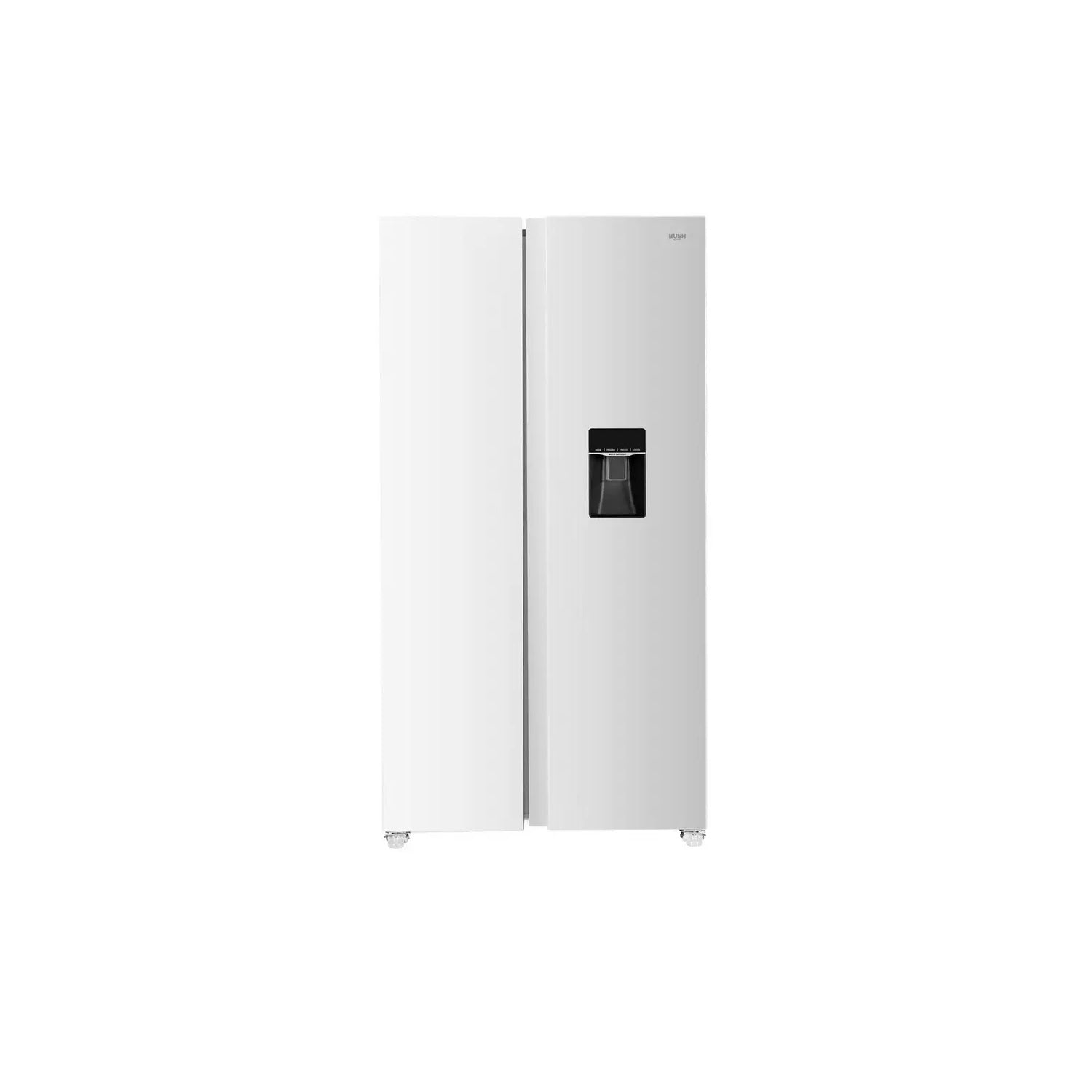 Bush MSBSWTDW23E No Frost American Fridge Freezer White
