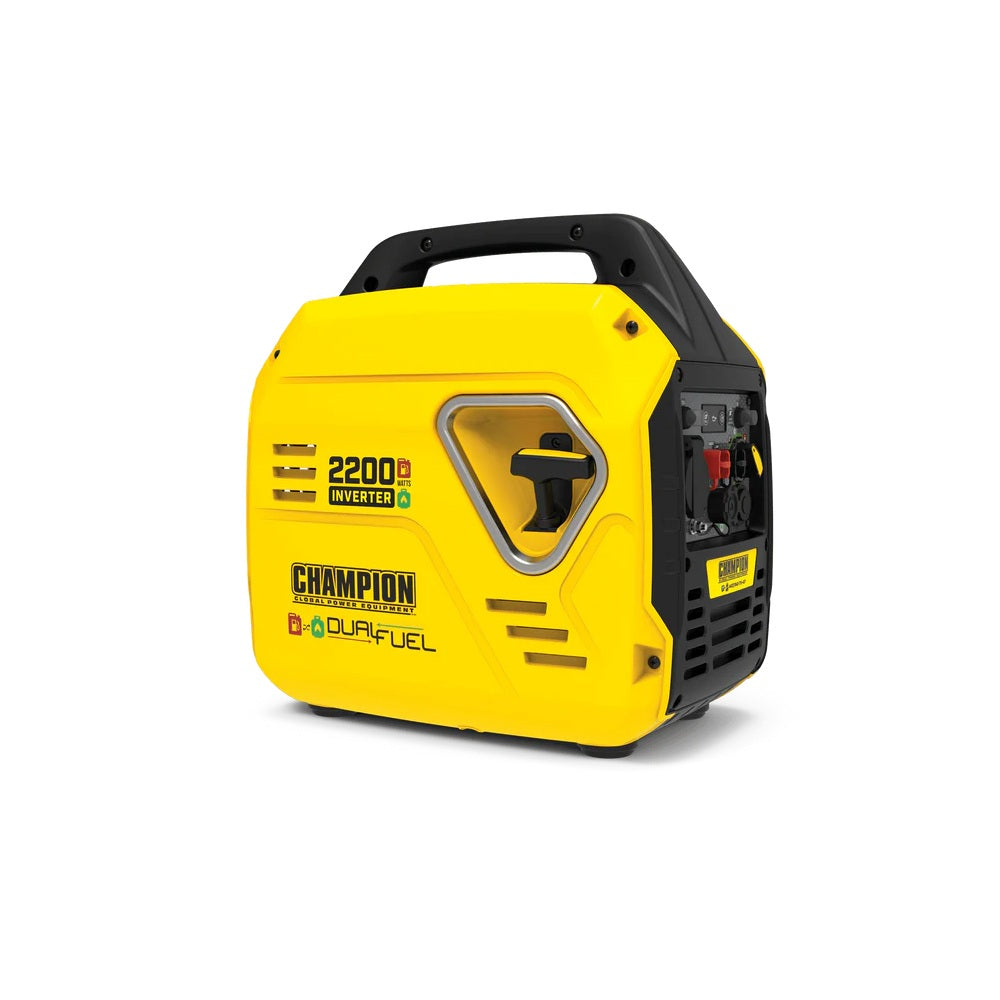 Champion 2200 Watt “Mighty Atom” LPG Dual Fuel Inverter Generator