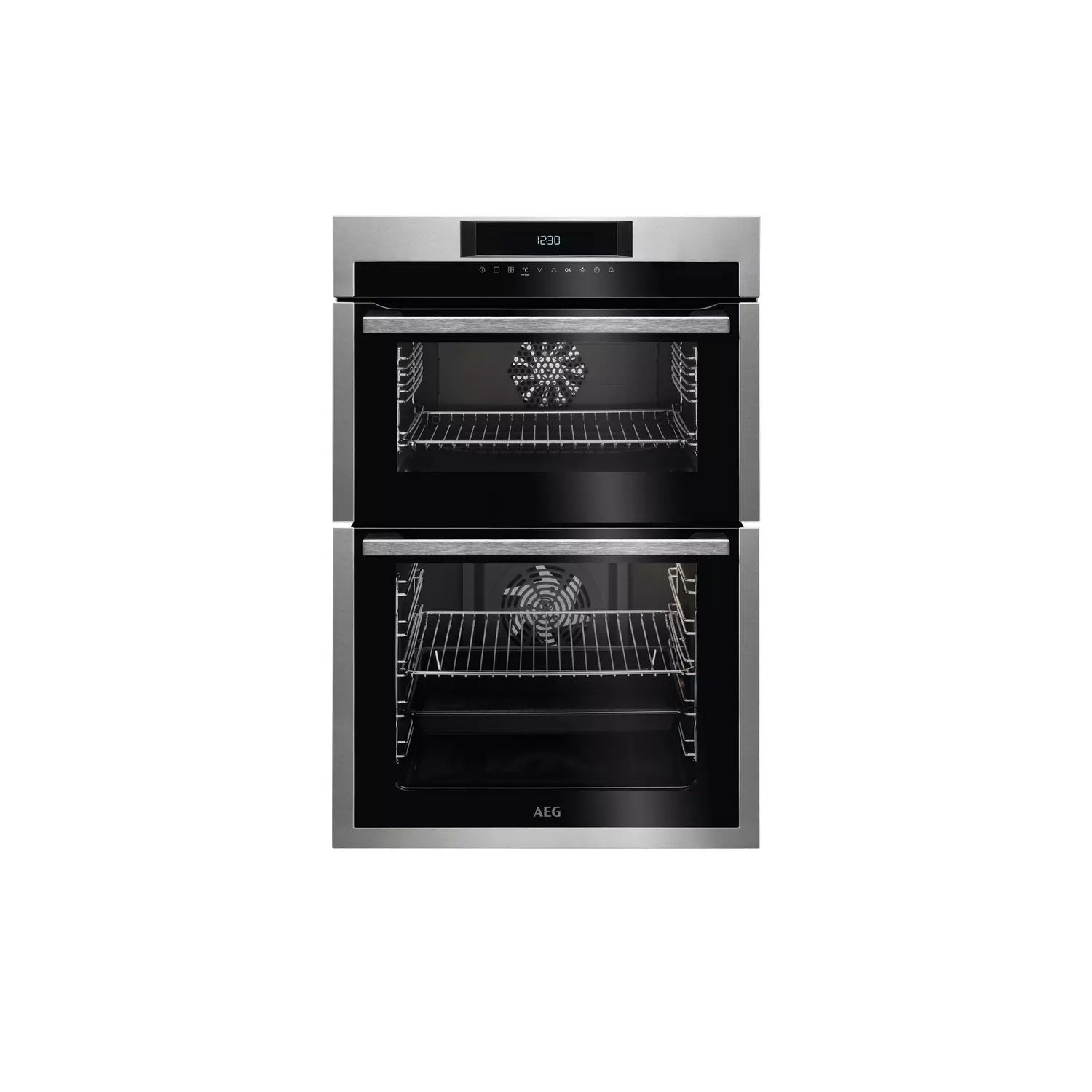 AEG DCE731110M Built-In Double Electric Oven Stainless Steel