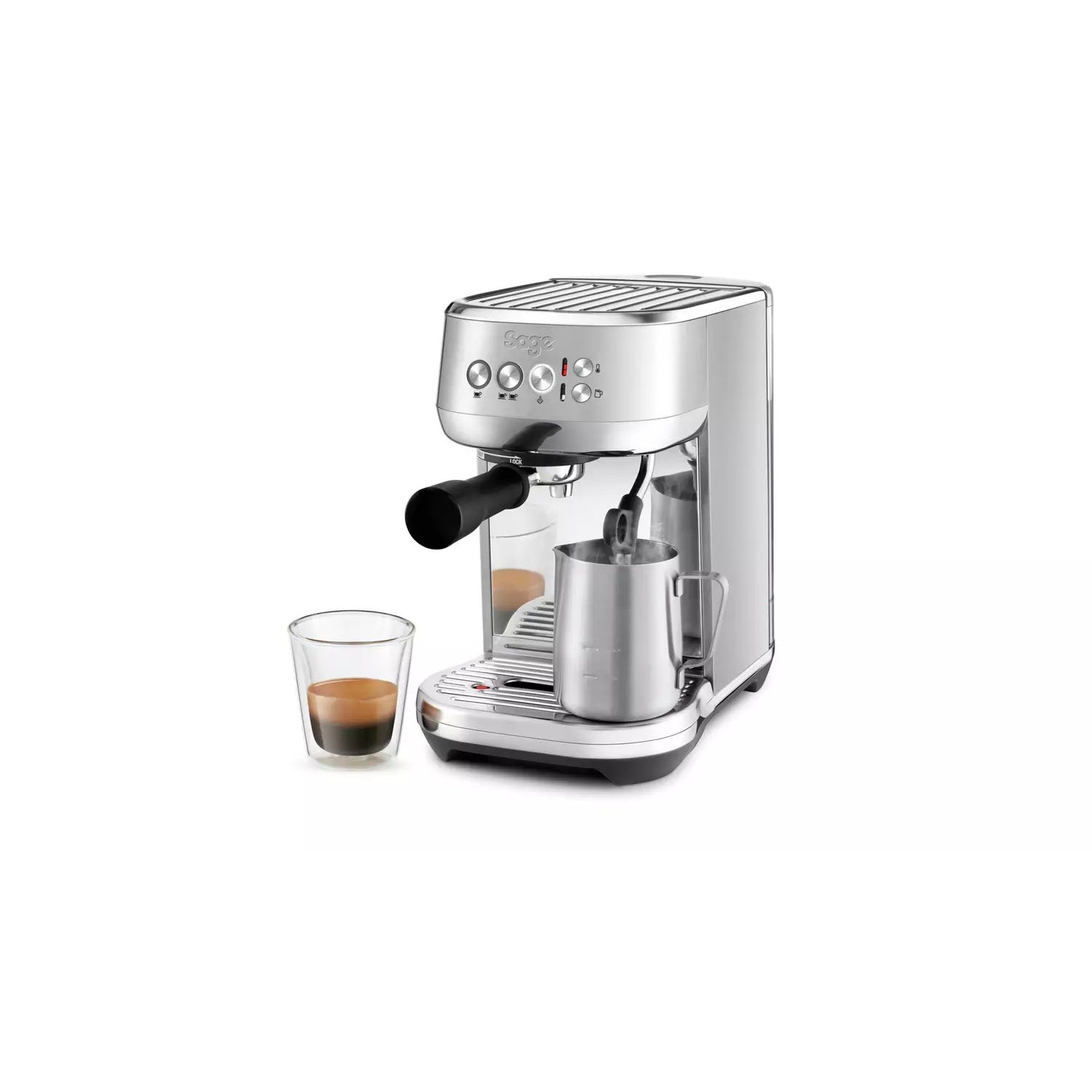 Sage SES500BSS Bambino Plus Espresso Coffee Machine Stainless Steel