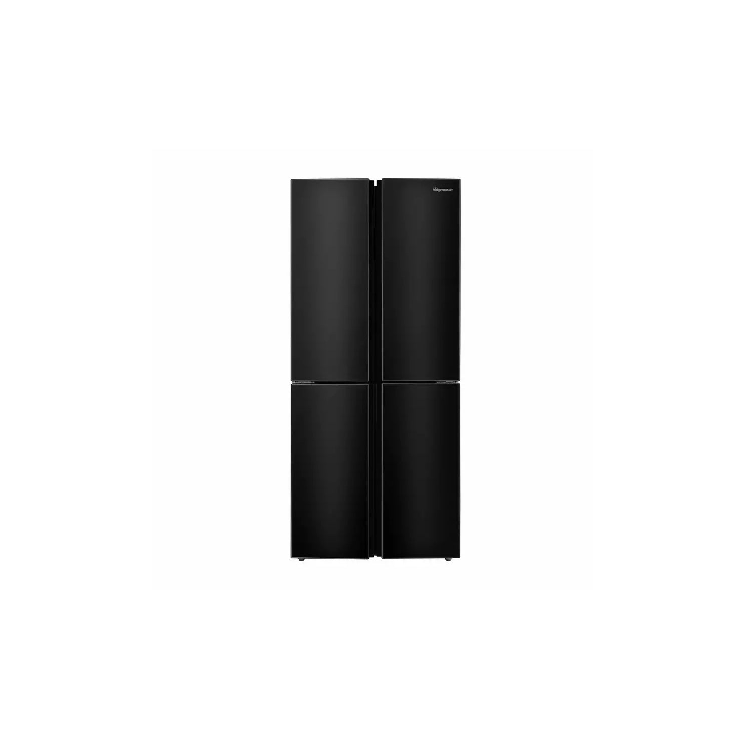 Fridgemaster MQ79394EB No Frost American Fridge Freezer Black